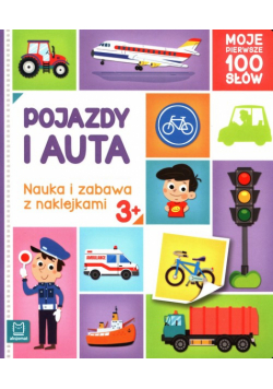 Pojazdy i auta Nauka i zabawa z naklejkami