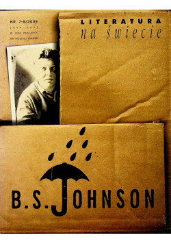 Literatura na świecie Numer 7 - 8 B S Johnson