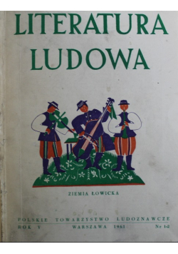 Literatura Ludowa nr 1 i 2
