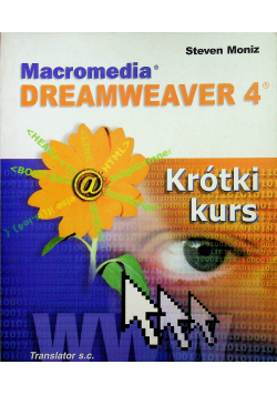 Macromedia dreamweaver 4 krótki kurs