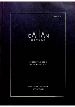Callan Method Students Book 6 Lessons 162 175