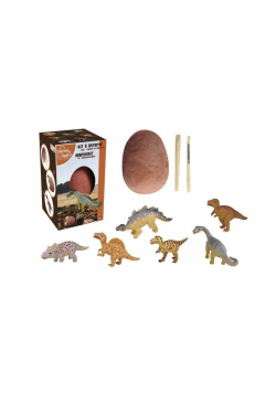 Duża figurka dinozaura - wykopalisko z jajka MIX