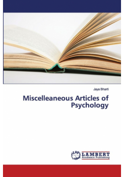 Miscelleaneous Articles of Psychology
