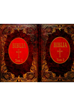 Biblia Reprint z 1599 r Tom I - II