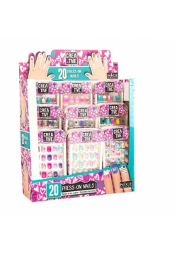 Creative Nails - sztuczne paznokcie zestaw mix