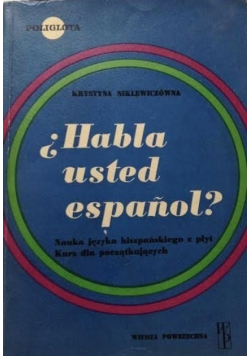Habla usted espanol
