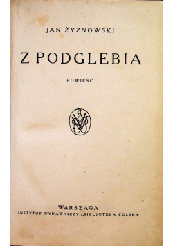 Z podglebia 1925r.