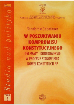 W poszukiwaniu kompromisu konstytucyjnego