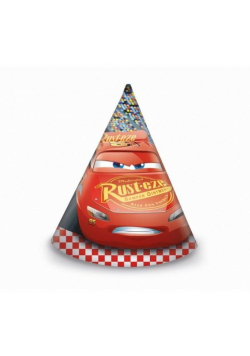 Czapeczki papierowe Cars 3 6szt