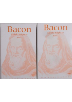 Bacon Dzieło większe Tom 1 i 2