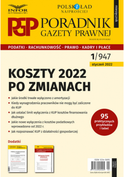 Koszty 2022 po zmianach