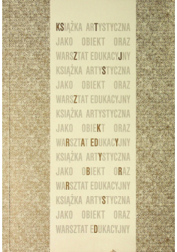Książka artystyczna jako obiekt