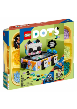 LEGO(R) DOTS 41959 Pojemnik z uroczą pandą