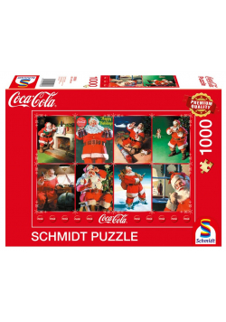 Puzzle PQ 1000 Coca-Cola Święty Mikołaj G3