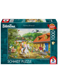 Puzzle 1000 Thomas Kinkade Bibi&Tina