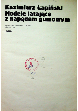 Modele latające z napędem gumowym
