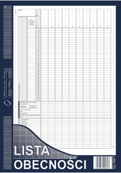 Lista obecności 506-1