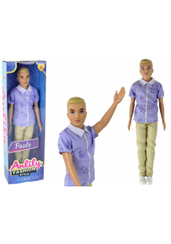Lalka chłopak Paulo koszula blond włosy