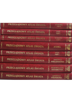 Przeglądowy Atlas Świata 8 Tomów