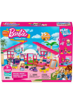 Barbie Mega Construx Dom w Malibu