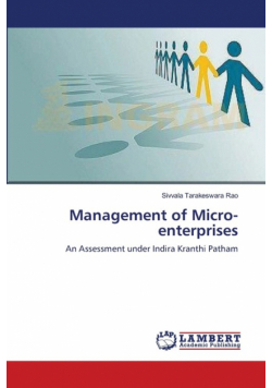 Management of Micro-enterprises