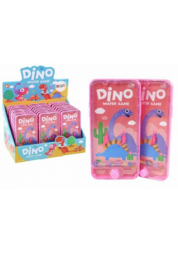 Gra wodna Dinozaur różowa