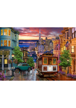 Puzzle 2000 Wieczór w San Francisco