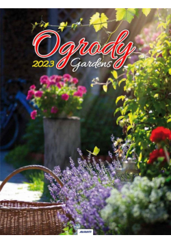 Kalendarz 2023 Ścienny spirala Ogrody AVANTI