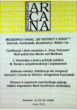 Dwumiesięcznik Arcana nr 24 / 6