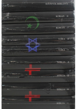 Święte księgi Biblia / Tora / Koran 9 tomów