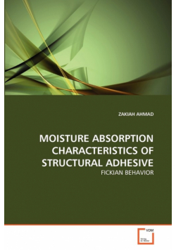 Moisture Absorption Characteristics Of Structural Adhesive