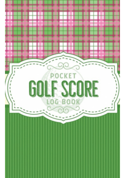 Pocket Golf Score Log Book