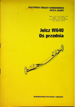Jelcz W640 oś przednia