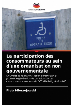 La participation des consommateurs au sein d'une organisation non gouvernementale