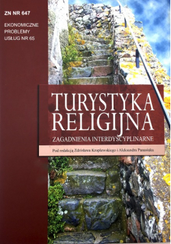 Turystyka religijna Zagadnienia interdyscyplinarne