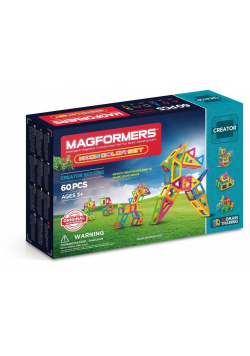 Magformers Creator Neonowy kolor 60el