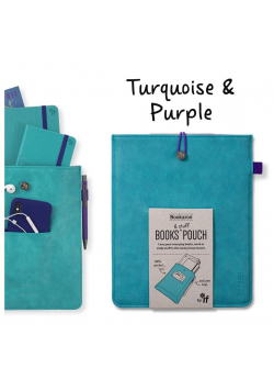 Bookaroo Books & Stuff - etui na książkę - turkus