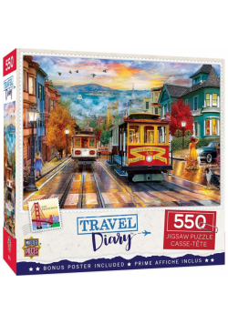 Puzzle 550 Tramwaj w San Francisco