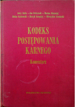 Kodeks postępowania karnego