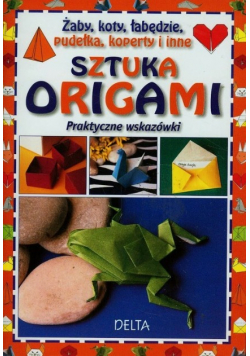 Sztuka origami żaby koty łabędzie pudełka koperty i inne