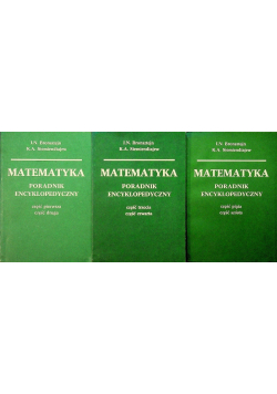 Matematyka Poradnik encyklopedyczny część 1 do 6