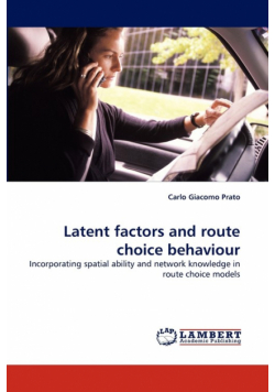 Latent factors and route choice behaviour