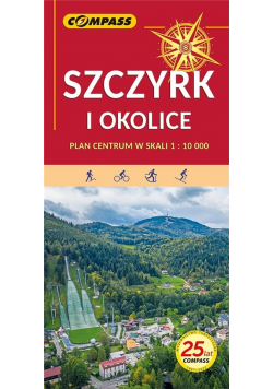 Mapa turystyczna - Szczyrk i okolice 1:25 000 lam.