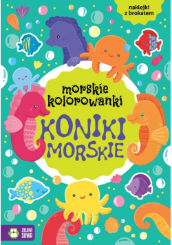 Morskie kolorowanki Koniki morskie