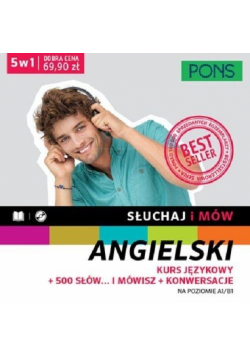 Pakiet: Słuchaj i mów. Angielski 5w1