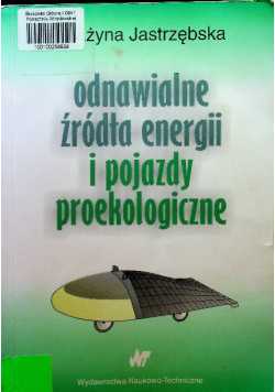 Odnawialne źródła energii i pojazdy proekologiczne