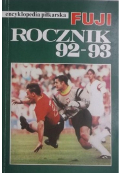 Encyklopedia piłkarska Fuji Rocznik 92 - 93