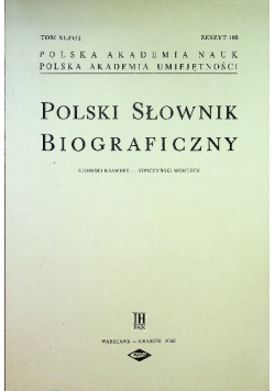 Polski Słownik Biograficzny Tom XLIV / 1 Zeszyt 180
