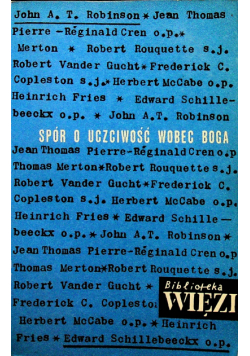 Spór o uczciwość wobec Boga