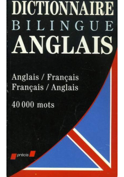 Dictionnaire bilingue anglais